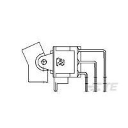 ALCOSWITCH A101J1AV2Q004=SGL POLE ROCKER A101J1AV2Q004